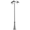 Venkovní zahradní lampa lampa E27 Prince Max OGMW 3 O-BD 310cm černá Su-Ma