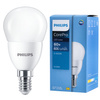 LED žárovka E14 7W = 60W 806lm 6500K Studená bílá KULIČKA PHILIPS
