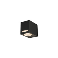 Zahradní lampa Nástěnná lampa ASSOS I 9123 GU10 IP54 Black Nowodvorski