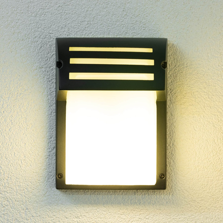 Zahradní svítidlo Nástěnné svítidlo KALIO E27 IP54 Black