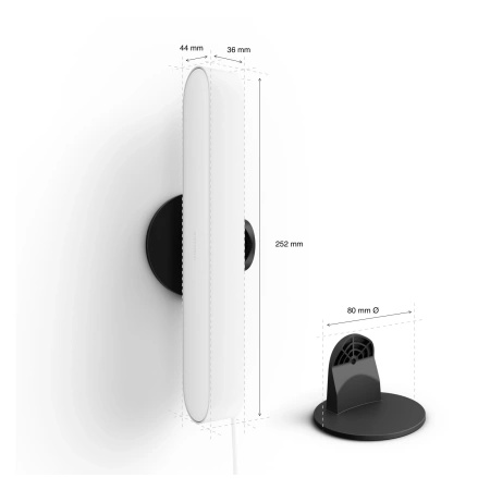 Philips HUE stolní lampa Play White 78203/31/E7