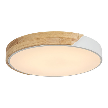 Plafond LED stropní svítidlo Povrchová montáž 24W 1760lm 3000K bílá Skandinávský javor Rabalux