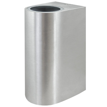 Nahoru a dolů LED zahradní nástěnné svítidlo 2xGU10 BOSTON GOLDLUX (Polux) OVAL SATIN