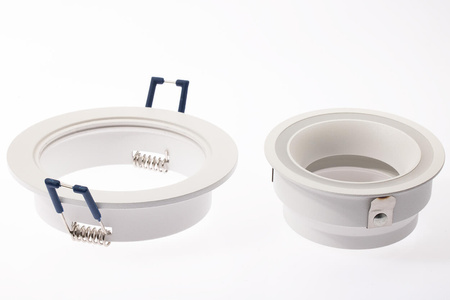 Halogenová Podhledové svítidlo GU10, Stálá Kulatá Bílá TRIBUS LUMILED