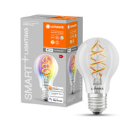 LED žárovka E27 A60 4.5W = 30W 2700K Teplá bílá RGB 300lm 300° LEDVANCE SMART+ WIFI vlákno Stmívatelné