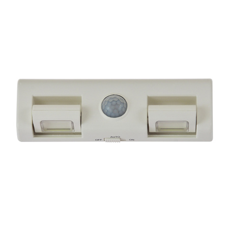 Podskříňová bílá LED žárovka se senzorem 70lm 6000K GOLDLUX (Polux) na baterie 3xAA