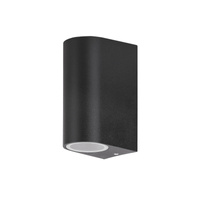 Zahradní lampa LED nástěnná lampa CHILE 2xGU10 IP44 Up-Down Černá RABALUX