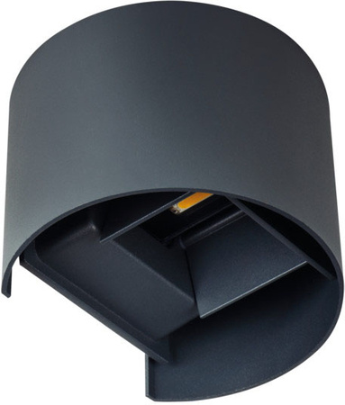 LED Elevation Lamp REKA Grafitová NAHORU A DOLŮ 7W 380lm 4000K Neutrální bila IP54 Kanlux