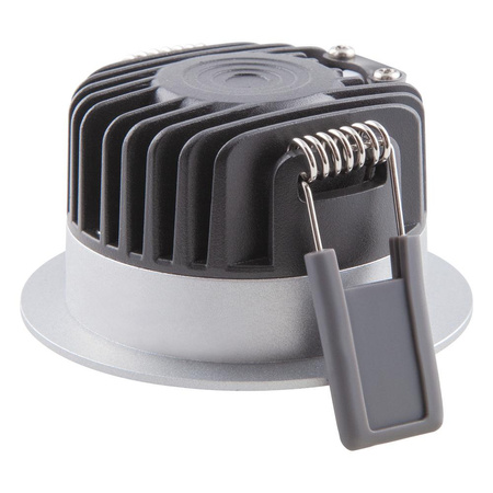 LED panelové bodové svítidlo 8W 680lm CCT stmívatelné Spot Silver Fix Ledvance