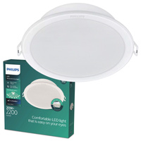 LED panel Zapuštěné vestavné svítidlo MESON 20W 4000K 19cm Kulaté stropní svítidlo PHILIPS