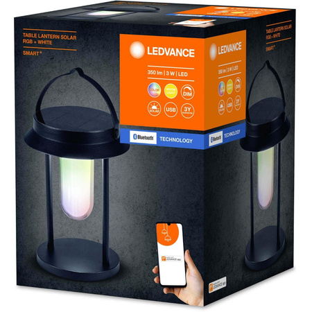 Zahradní lampa Inteligentní solární lucerna RGB+W IP44 SMART+ BLUETOOTH LEDVANCE