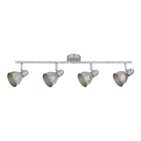 Bodové stropní svítidlo 4x E14 stříbrné Industrial Thelma 5389 Rabalux