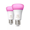 2PAK LED žárovka E27 A60 9W CCT RGB PHILIPS HUE White & COLOR Ambiance Bluetooth Zigbee