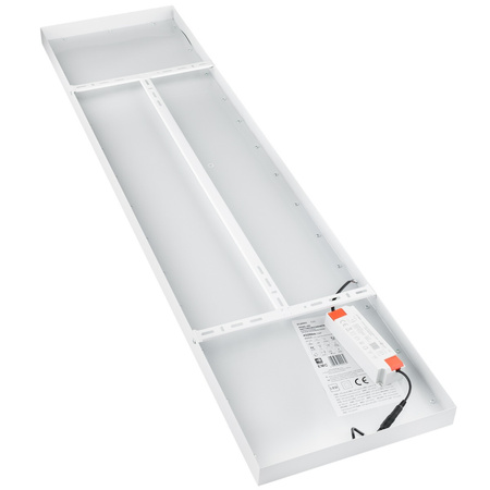 LED panel 120x30 Povrchová montáž zásobníku 50W 4500lm 4000K neutrální bílá Ecolight