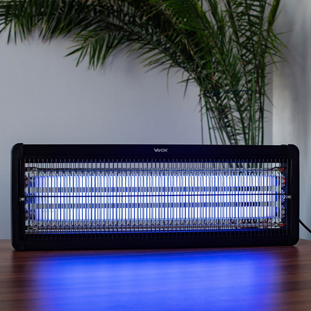 Elektrická stojící lampa s insekticidní pastí 200m2 černá IKV-60W VAYOX