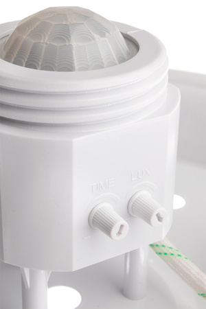 2x E27 Plafon LED Stropní svítidlo, snímač pohybu a soumraku DALLAS LUMILED