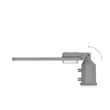 Pouliční svítidlo LED 50W 5000lm 5000K neutrální 130° černá IP65 Videx