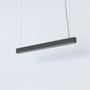 Závěsné svítidlo SOFT 7535 Nowodvorski Graphite 2xLED Tube T8 Ceiling 90x6 Modern