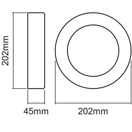 Nástěnné svítidlo fasádní venkovní svítidlo 13W 480lm 3000K Endura Style Ring LEDVANCE