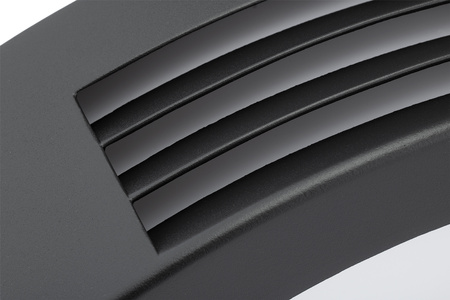 Zahradní nástěnné svítidlo. elevace. venkovní svítidlo E27. tmavě šedá IP54