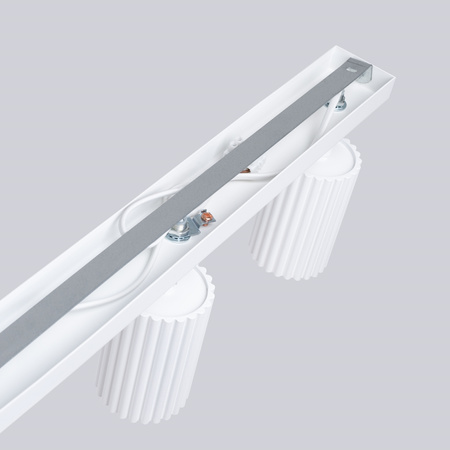 Bodové reflektorové stropní svítidlo Tuba 3x GU10 White Carbon Deep Space SL.1543 Sollux