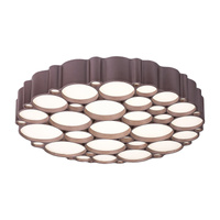Plafond LED stropní svítidlo Dekorativní nástěnné svítidlo 48W 2956lm 4000K Hnědá moderní Andela 6040 Rabalux