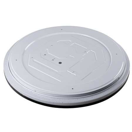 Plafond LED stropní panel Povrchové svítidlo 37W 2680lm CCT Round Black Stmívatelné dálkové ovládání Arvos Kanlux