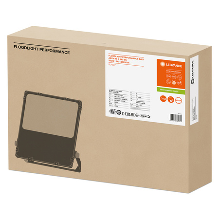 LED reflektor Venkovní reflektor Stmívatelný 200W 26200lm 4000K IP66 Černý reflektor Ledvance