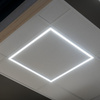 Osvětlovací rámeček LED lampa 60x60 32W 3800lm 4000K neutrální bílá 90° UGR19 pod omítku bílá AVAR KANLUX