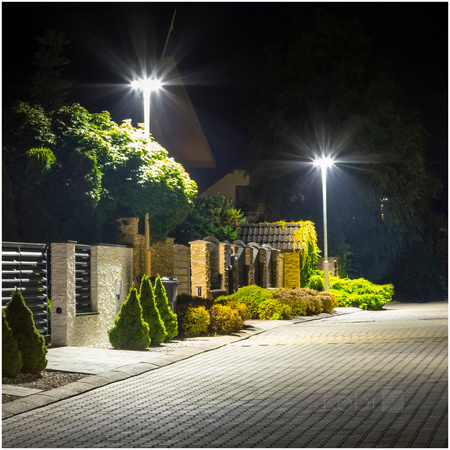 LED pouliční svítidla Průmyslová silniční svítidla 60W 5700lm Vespa Kobi