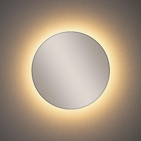 Nástěnné svítidlo LED 10W 60lm 3000K Warm Silver Modern RING MIRROR LED M 10277 Nowodvorski