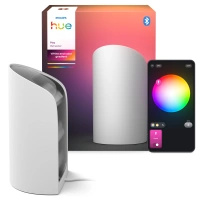 LED stolní lampa pro nástěnné osvětlení 1035lm IP20 Bílá a barevná Ambiance RGB + TW Black Smart SMART Zigbee Bluetooth Vnitřní stolní lampa Hrací podložka Philips HUE