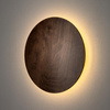 Nástěnné svítidlo LED 13W 160lm 3000K teplá hnědá Skandinávské RING TIMBER LED L 11291 Nowodvorski