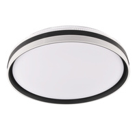 Stropní svítidlo LED Plafond 72W 8000lm CCT 120° White Black IP44 Pilot Dimmable Barbara Sanico Goldlux