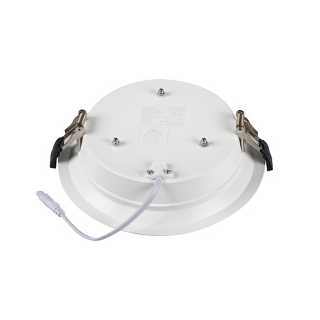 Vestavné LED svítidlo 21W 2310lm 3500K Warm CRI90 90° Round White TIBERI Kanlux