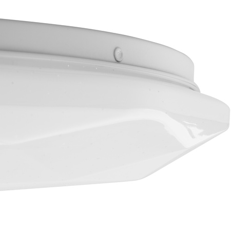 LED stropní plafon WESTA 72W CCT bílý kulatý 50cm + PILOT LUMILED