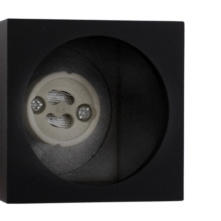 Lištový reflektor GU10, lampa pro jednofázové lišty Černá BRICK LUMILED