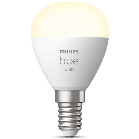 LED žárovka kulová E14 P45 5,7W 2700K teplá PHILIPS HUE White Bluetooth Zigbee