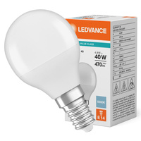 LED žárovka P45 E14 4,9W = 40W 470lm 6500K studená bílá LEDVANCE