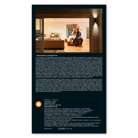 Nástěnné svítidlo fasádní nástěnné svítidlo nahoru a dolů 2x GU10 IP44 Endura CANNON UPDOWN LEDVANCE