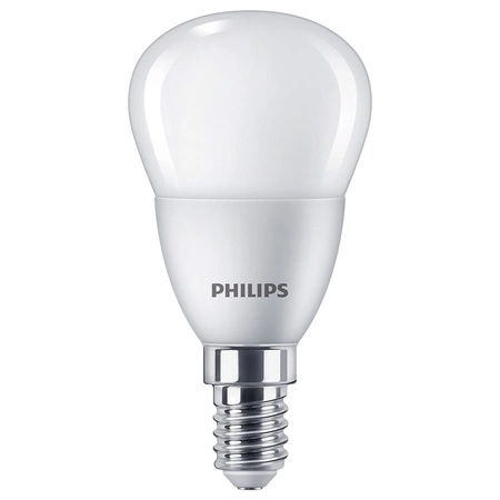 4x LED žárovka E14 kapka P45 4,9W = 40W 470lm 2700K teplá bílá Essential Philips