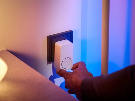 Chytrý přijímač zvonku bílý SMART Zigbee Chime Secure Philips HUE