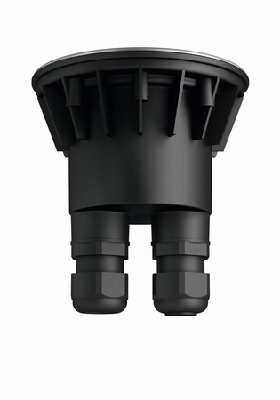 LED zahradní lampa na zem MOSS myGarden 3W 2700K IP67 kulatá stříbrná PHILIPS