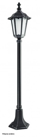 Venkovní stojací zahradní lampa POST Retro Midi K 5002/2/M E27 106cm Su-Ma