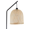 Stojací lampa E27 béžová BAMBOO NATURAL Sanico Goldlux