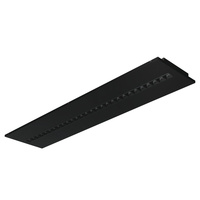 LED podhledový panel 120x30 Žárovka 40W 4800lm 4000K Neutrální 60° Černá Kanlux