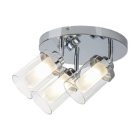 Nástěnné svítidlo Koupelnové svítidlo 3x G9 IP44 Chrom Moderní Aviva 5088 Rabalux