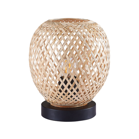 Stolní lampa E27 béžová BAMBOO NATURAL Sanico Goldlux