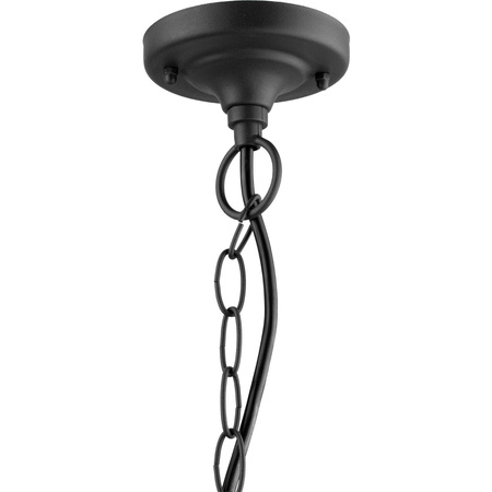 Venkovní závěsná zahradní lampa Malmo E27 Graphite - GOLDLUX (Polux)