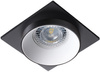 Čtvercové stropní halogenové svítidlo SIMEN MR16 GU10 černo-bílé Kanlux